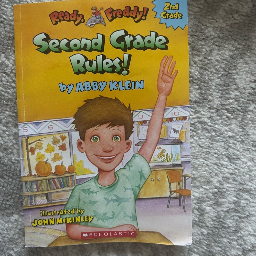 Ready Freddy second grade rules book